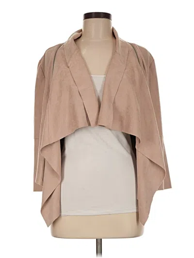 Pre-owned Charlie Paige Coat In Tan