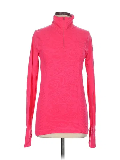 Pre-owned Charlie Paige Long Sleeve Turtleneck In Pink