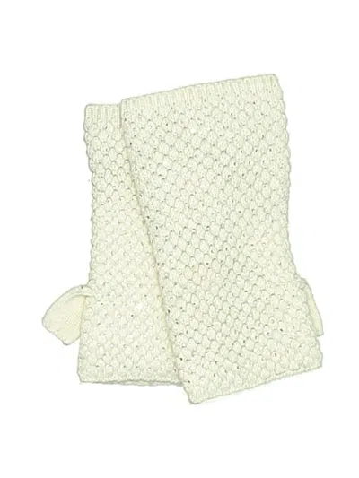 Pre-owned Charlie Paige Mittens In White