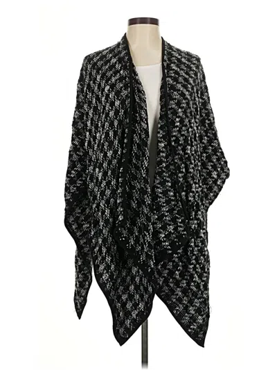 Pre-owned Charlie Paige Poncho In Black