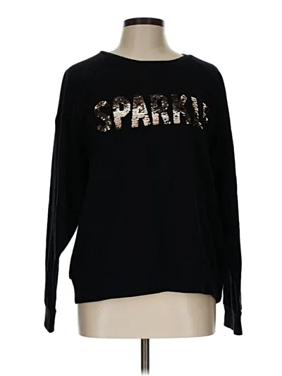 Pre-owned Charlie Paige Pullover Sweater In Black