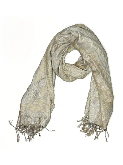 Pre-owned Charlie Paige Scarf In Silver