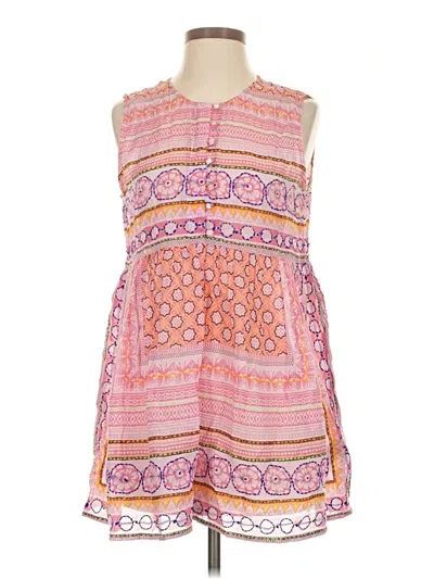 Pre-owned Charlie Paige Sleeveless Blouse In Pink