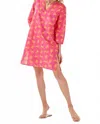 Charlie Paige Split-side Tunic Top In Pink In Multi