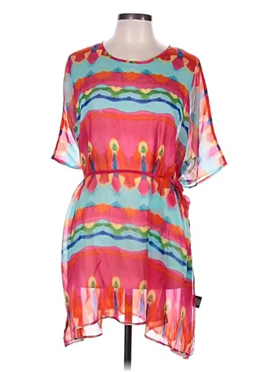Pre-owned Charlie Paige Swimsuit Cover Up In Pink