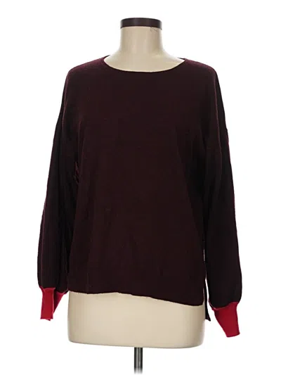 Pre-owned Charlie Pullover Sweater In Burgundy