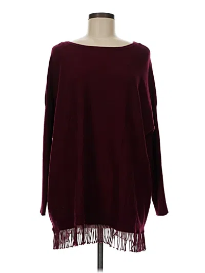 Pre-owned Charlie Pullover Sweater In Burgundy