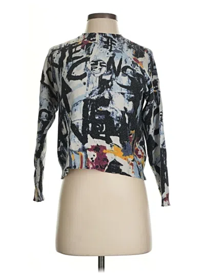 Pre-owned Charlie Pullover Sweater In Silver