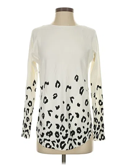 Pre-owned Charlie Pullover Sweater In White