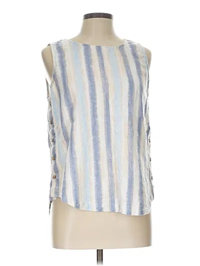 Pre-owned Charlie Sleeveless Blouse In Blue