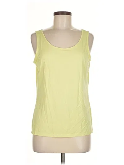 Pre-owned Charlie Sleeveless T-shirt In Yellow