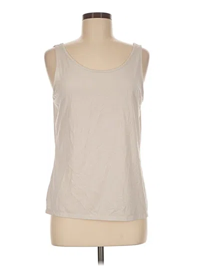 Pre-owned Charlie Sleeveless T-shirt In Ivory