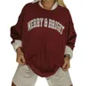 Charlie Southern Merry And Bright Sweatshirt In Red In Red