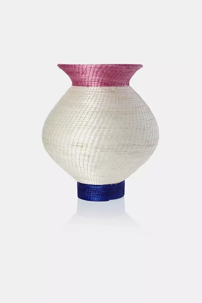 Charlie Sprout Belly Vase In Beige