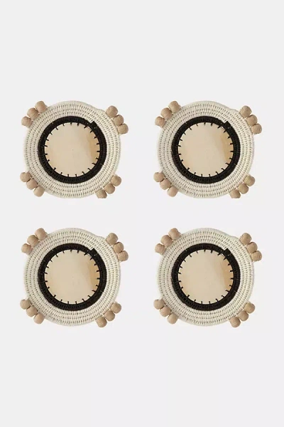 Charlie Sprout Cluster Coasters In Beige