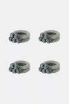Charlie Sprout Cluster Napkin Rings In Blue