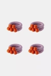 Charlie Sprout Cluster Napkin Rings In Purple