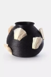 Charlie Sprout Fanned Out Bulbous Large Vase In Multicolor