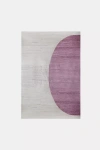Charlie Sprout Fret Rug In Purple