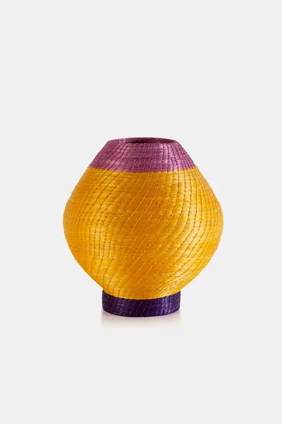 Charlie Sprout Halo Vase In Yellow