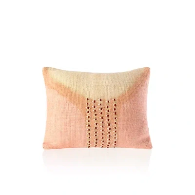 Charlie Sprout Inyanga Pillow In Orange