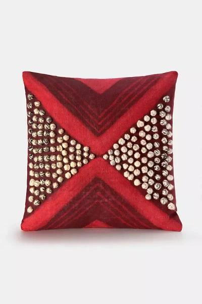 Charlie Sprout Juguru Pillow In Red