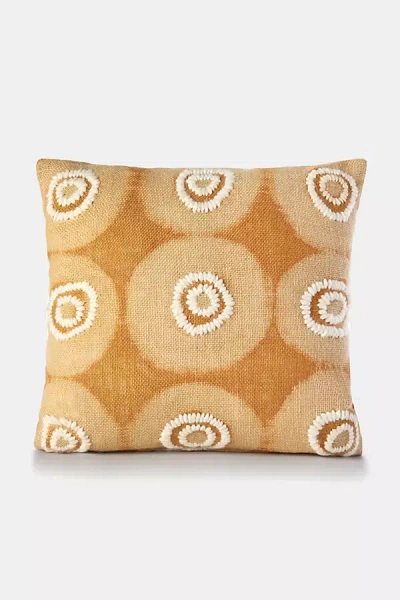 Charlie Sprout Matunda Pillow In Yellow