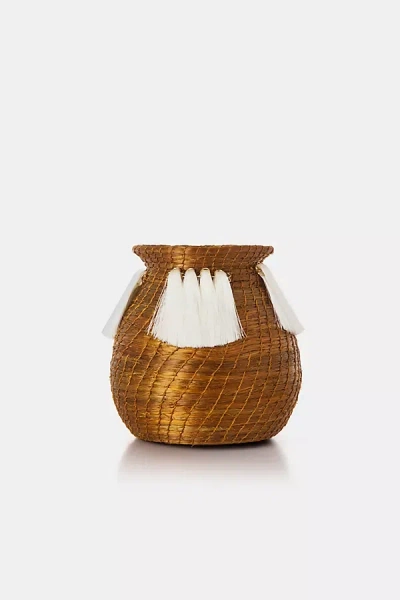Charlie Sprout Mini Bulbous Fanned Out Vase In Brown