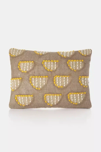 Charlie Sprout Umcimbi Pillow In Beige
