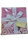 Charlies Project Cookies Plush Bamboo Blanket In Pink
