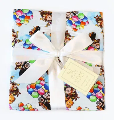 Charlies Project Up & Away Bamboo Blanket In Blue Multi