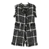 Charlott Black  White Jackets In Black