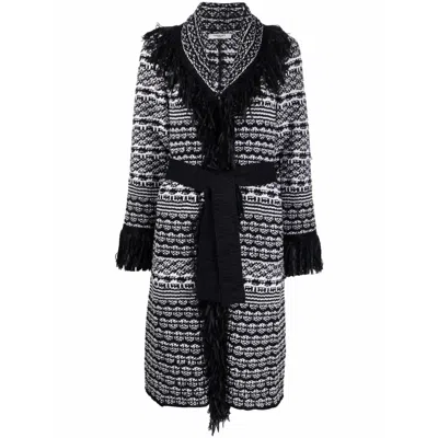 CHARLOTT COATS BLACK, WHITE