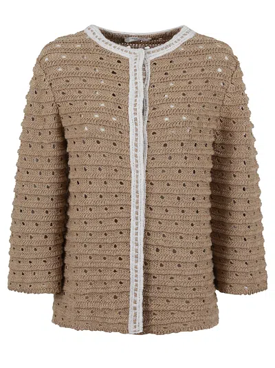 Charlott Cotton Jacket In Sand