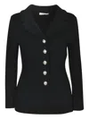 Charlott Embellished-buttons Jacket In Black
