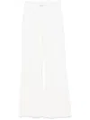 Charlott Flared Trousers In White