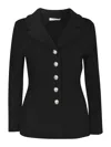 Charlott Embellished-buttons Jacket In Black