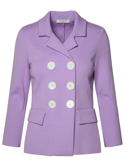 Charlott Lilac Cotton Jacket In Liliac