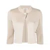 Charlott Single-button Three Quarter Sleeves Cardigan