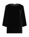 Charlott Woman Blouse Black Size S Silk In Black