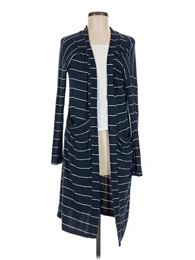 Pre-owned Charlotte Avery Cardigan Sweater In Blue