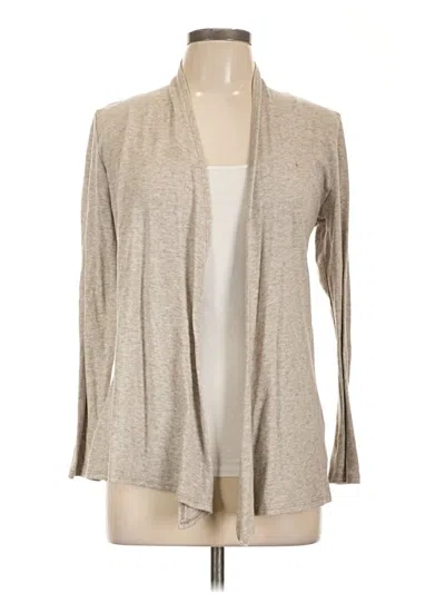 Pre-owned Charlotte Avery Cardigan Sweater In Tan