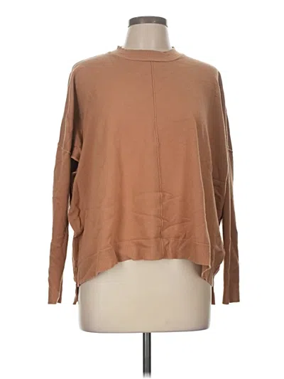 Pre-owned Charlotte Avery Pullover Sweater In Brown
