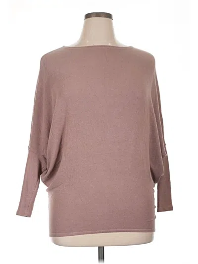 Pre-owned Charlotte Avery Pullover Sweater In Brown