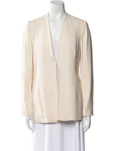 Pre-owned Charlotte Brody Silk Jacket In Neutral