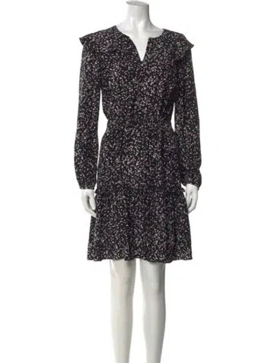 Pre-owned Charlotte Brody Silk Knee-length Dress W/ Tags In Black