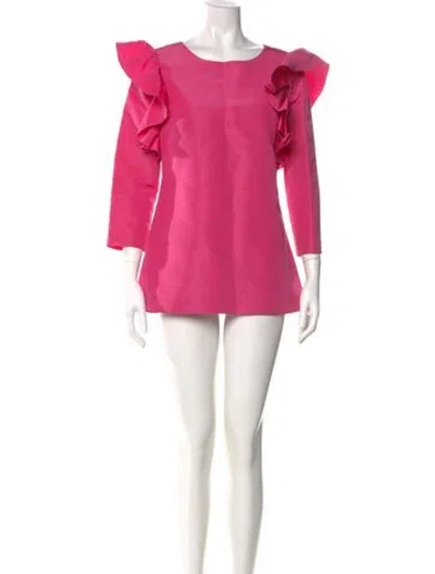 Pre-owned Charlotte Brody Silk Mini Dress In Pink