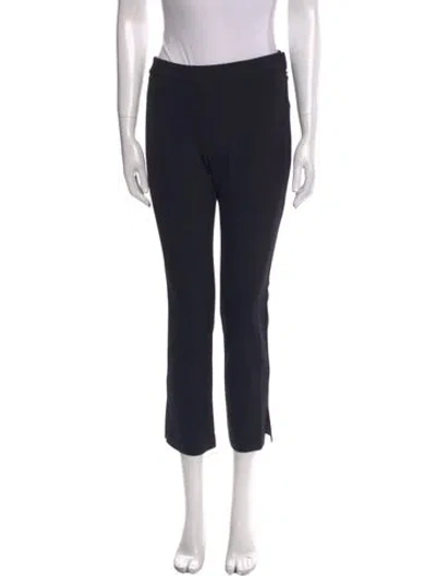 Pre-owned Charlotte Brody Straight Leg Pants In Black
