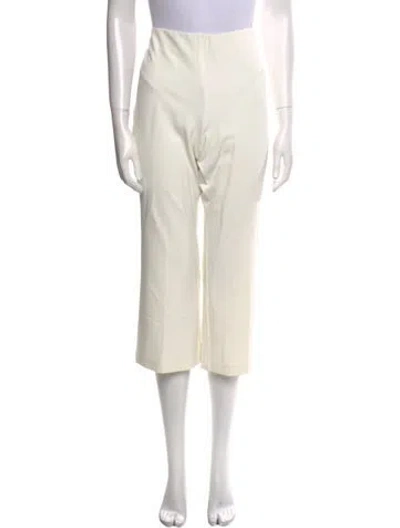 Pre-owned Charlotte Brody Straight Leg Pants In Neutral