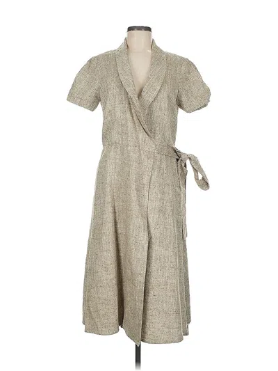 Pre-owned Charlotte Brody Trenchcoat In Gray